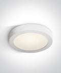 Plano Round LED Plafo, 16W, 4000K, 1118lm, IP40, alb