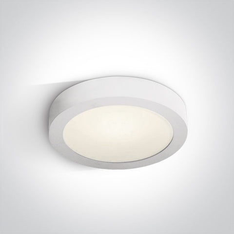 Plano Round LED Plafo, 16W, 4000K, 1118lm, IP40, alb