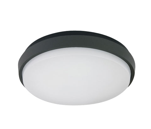 Rona Round LED 20W 3000K 1600lm, IP54,antracit