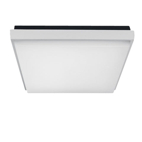 Rona Square LED 20W, 3000K, 1600lm, IP54, alb