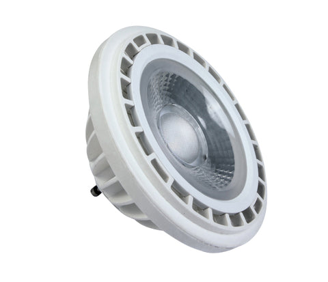 Bec LED 15W GU10 AR111 1200lm 3000K CRI80 230V 45° Dim