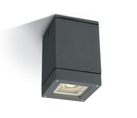 Cube 1-CL, 35W, MR16, GU10, 100-240V, IP54,antracit