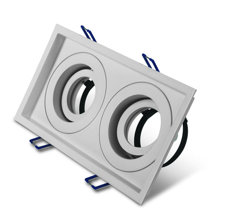 Noel-S/A2 2x50W GU10 MR16, 100-240V, IP20, alb