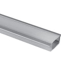 Profil aluminiu incastrat 7902R/AL+PC difuzor opal, 2 metri