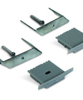 aluminiu recesed profile 7910R/AL+PC opal diffuser,2 meters
