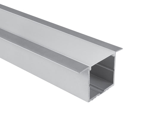 aluminiu recesed profile 7910R/AL+PC opal diffuser,2 meters