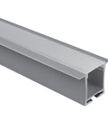 aluminiu recesed profile 7912R/AL+PC opal diffuser,2 meters