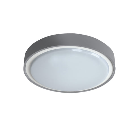 Berry LED 16W, 3000K, 960lm, 230V, IP65, plastic, gri