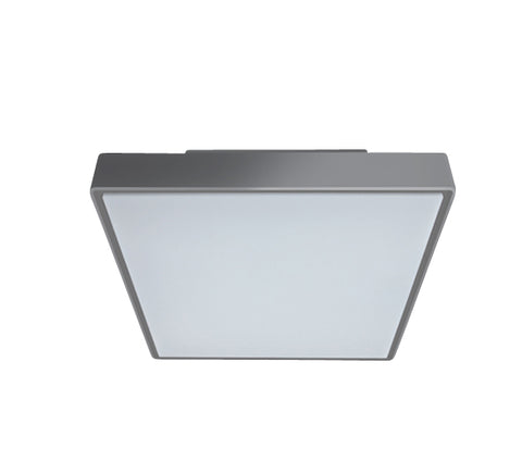 Plasto LED 16W, 3000K, 960lm, 230V, IP65, plastic, gri