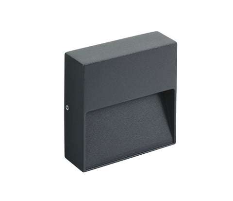 Smith-II-Q2 LED 4W 3000K 200lm, IP54,antracit