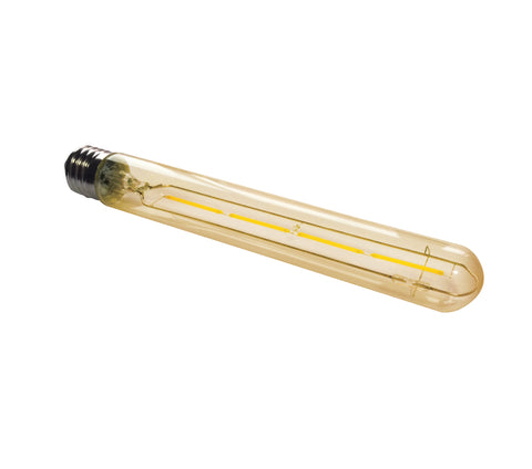 LED T28 Retro lamp 5W, 2200K, 380lm, E27, 230V, Amber