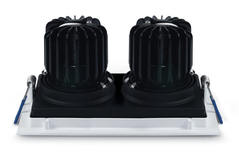 Ina-S COB LED, 2x 12W 700mA 3000K 2x1100lm 40° IP20 alb