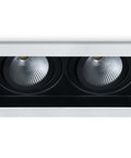 Ina-S COB LED, 2x 12W 700mA 3000K 2x1100lm 40° IP20 alb