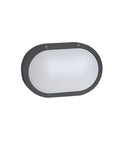 Teiko Oval, E27, 2x20W, 100-240V, IP54, alu,antracit