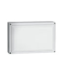 Aplică Laza Square, E27, 2x20W, IP54, alb