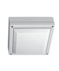 Plaza-Q LED 20W, E27, 100-240V, IP54, alu, alb