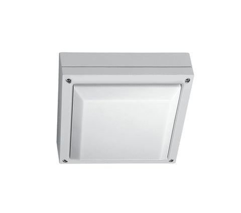 Plaza-Q2 LED, 2x20W, E27, 100-240V, IP54, alu, alb