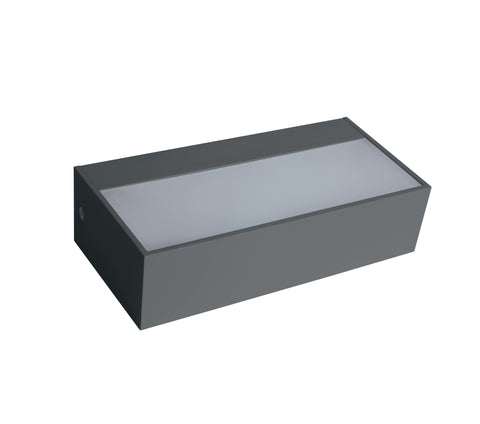 Mila LED 7W, 3000K, 400lm, IP65, 230V,antracit