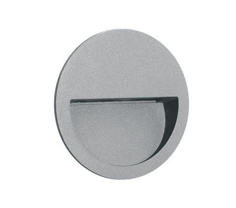 Moon R LED 3W, 3000K, 300lm, 100-240V, IP65, gri