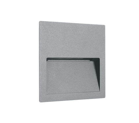 Moon Q LED 3W, 3000K, 300lm, 100-240V, IP65, gri