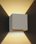 Dako II Up/Down LED 2x3W, 3000K, IP54 , 400lm, alb