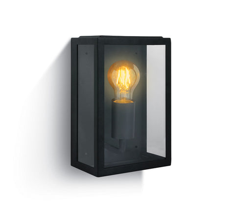 Still wall light 40W E27 100-240V IP43 negru