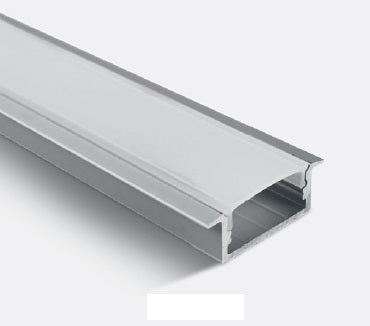 Alu Recessed Profile ptr.20mm Strips+Opal capac 2m