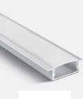 Alu Recessed Profile ptr.20mm Strips+Opal capac 2m alb