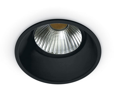 Tina LED, 12W, 700mA, 1100lm, 3000K, 38°, IP65 , negru