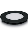Sutil Round2 LED 8W, 3000K, 480lm, 120°, IP40, negru