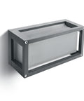 Bono-WL-I-S wall lamp 15W E27 IP54 gri