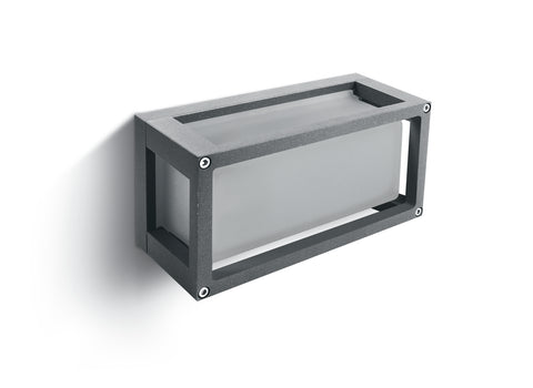 Bono-WL-I-S wall lamp 15W E27 IP54 gri