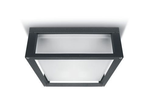 Miria 2x12W wall lamp E27 IP54antracit