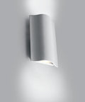 Emi-L LED 2x6W wall lamp 2x400lm 3000K 230V IP54 alb