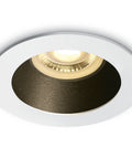 Ula 10W MR16 GU10 IP20 alb cu negru reflector