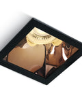 Ula 10W MR16 GU10 IP20 negru cu copper reflector
