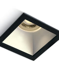 Ula 10W MR16 GU10 IP20 negru cu alb reflector