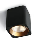 Bigo-SQ Ceiling light 7W LED 500lm 3000K 35° 230V IP20 negru