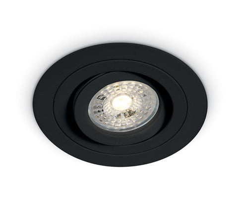 Punto-A/AL MR16, GU10, 50W IP20, BF, negru