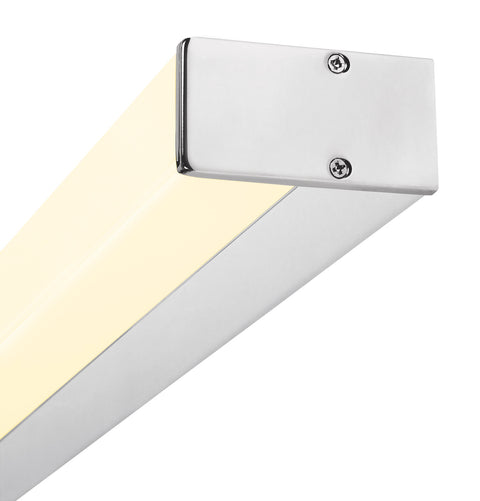 Bath Square Small, LED, 23W, 4000K, 1650lm, IP44, crom
