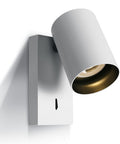 Acrux aplica 10W GU10 MR16 110-240V IP20 alb