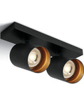 Acrux 2x10W GU10 MR16 110-240V IP20 negru