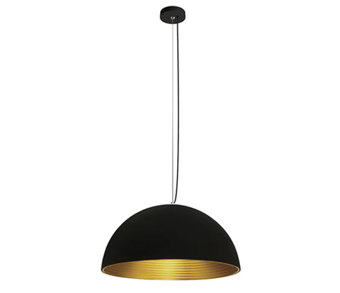 Dela 2, Pendant luminaire, 20W, E27, 100-240V, IP20, negru