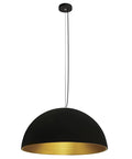 Dela 3, Pendant luminaire, 25W, E27, 100-240V, IP20, negru