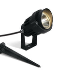 Gardo LED, 6W, 380lm, 3000K, 230V, IP65, 40°, negru