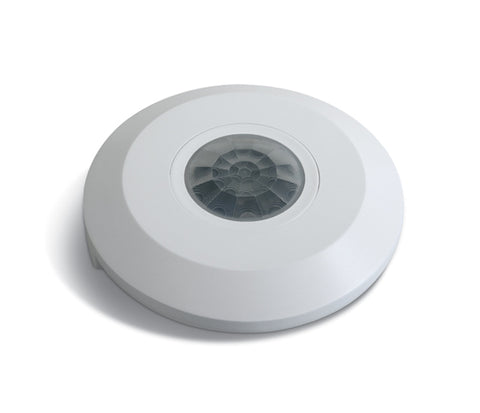 Motion sensor, 300W LED, 230V, IP20, 360°, max. 6m, alb