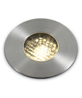 Floory LED, 3W,240lm,3000K,24V DC, IP67, 36°,inox