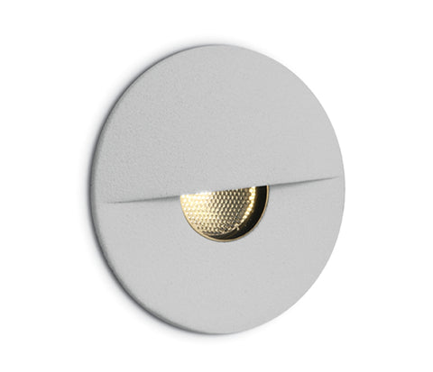 Wally LED, 1W,50lm,3000K,IK08,350mA,IP65,36°,dimabil,alb