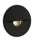 Wally LED, 1W,50lm,3000K,IK08,350mA,IP65,36°,dimabil,negru