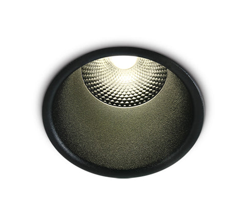 Sunny-S LED, 5W, 300lm, 3000K, 230V, IP20, 24°, negru